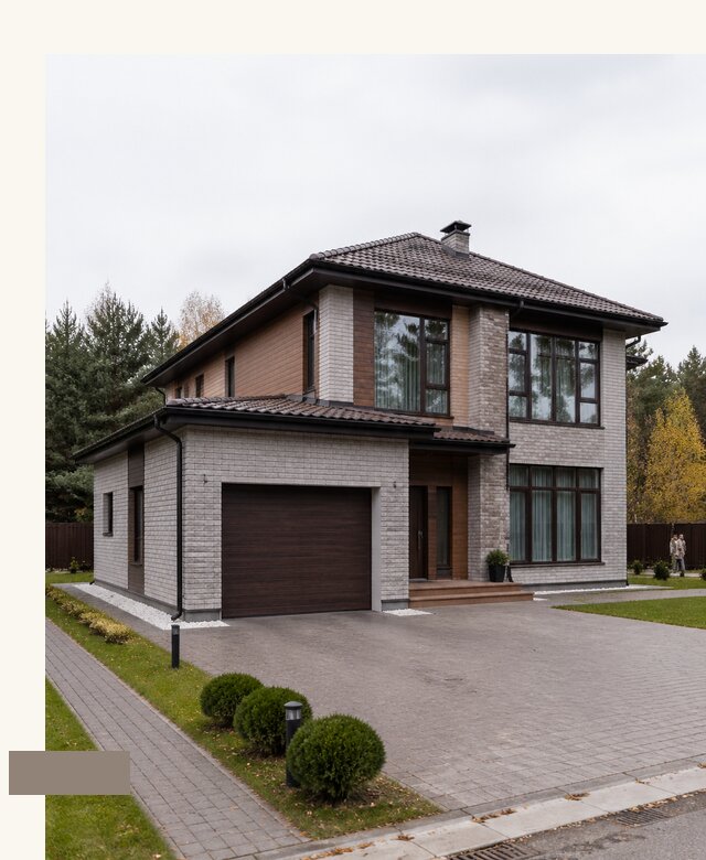 Проект дома 8 на 8 с гаражом в Верхнем Уфалее по цене 35819 | А3дПро-Врф